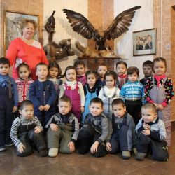 Участники акции - воспитанники детского сада "Акбузат"