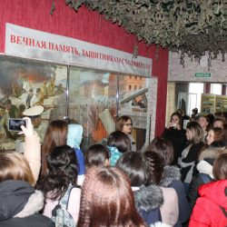 Музейные уроки, посвященные 75-летию Сталинградской битвы продолжаются.