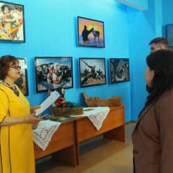 Состоялось открытие выставки "Традиции материнства народов Севера"
